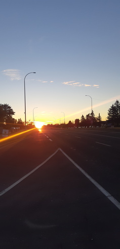 morning sun Calgary, AB