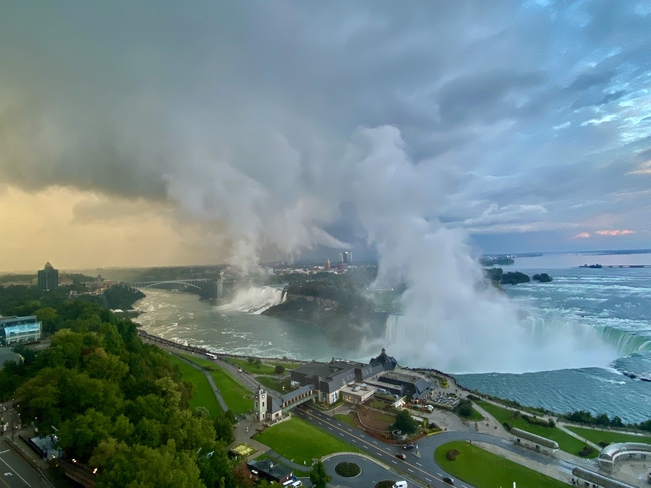 Thunderstorm over Niagara Falls Niagara Falls, Ontario, CA