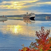 Majestueux est le Fjord de la Baie, Saguenay.