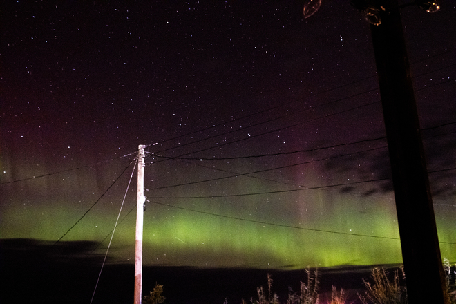 Another multi colored Aurora shot captured by my daughter Cow Head, NL