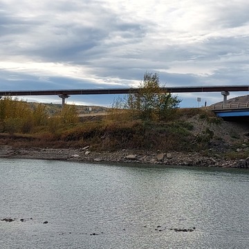 New bridge along Peace River