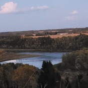 South Saskatchewan river