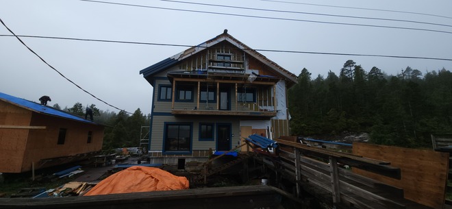 CCG New building in the Bay Hartley Bay, BC