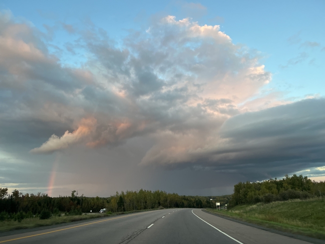 Beautiful storm cloud Moncton, New Brunswick, CA