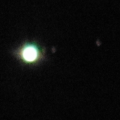 jupiter and 3 of its moons