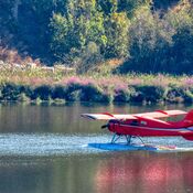 Plane on Otter Lake
