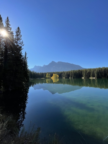 From Johnson Lake,Banff Alberta Banff, Alberta, CA