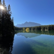 From Johnson Lake,Banff Alberta