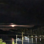 moon setting