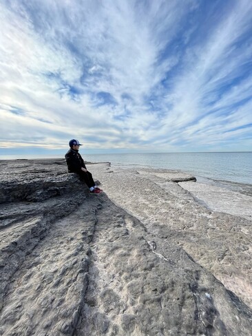 Waiting Patiently For The Cross Country Runners At Sandbanks Provincial Park Prince Edward County, ON