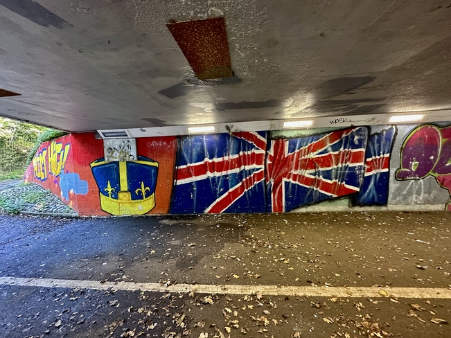 Underpass art Lower Earley, Wokingham, UK