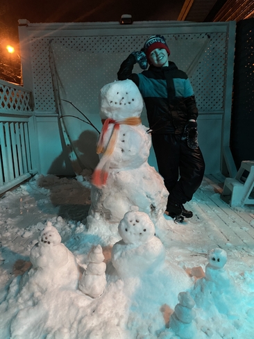 Snowman Build! St. John's, Newfoundland and Labrador, CA