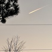 plane in sky