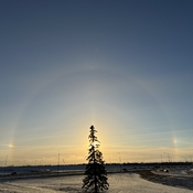 Halo on the Henday