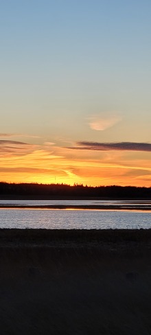 Sunset on Shediac Boudreau, NB