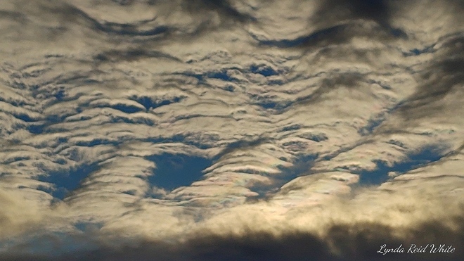 Amazing sky Joggins, Nova Scotia