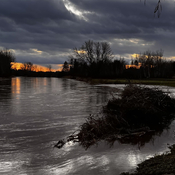 Sunset along the Petitcodiac River