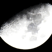 Moon over Humber Bay
