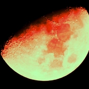 Moon over Humber Bay