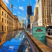 Dec 3 2022 Mirror Reflection - Pulse of the City - Downtown Toronto.