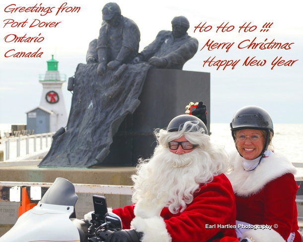 Merry Christmas and Happy New Year Port Dover, ON