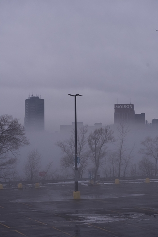 Brouillard Montréal, Québec, CA