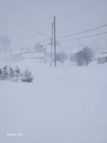 winter storm L'Alverne, QC