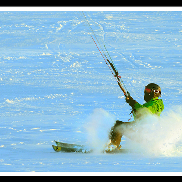Pointe-du-Lac, ski.