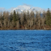 Golden Ears on cold sunny day