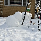 Mr Snowman on a Tilt!