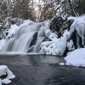 Robertson Creek waterfall