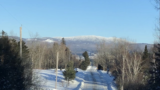 Montagne gelée Chartierville, Québec, CA