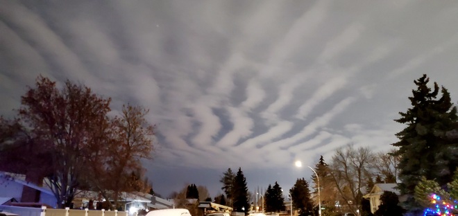 Rotor Clouds formation Sherwood Park, AB