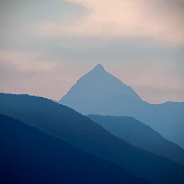 Shades of the mountain range