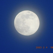 The 2023 February 99.7% Full Snow Moon