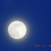 The 2023 February 99.7% Full Snow Moon