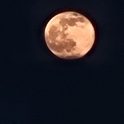 captured this full moon after the sub went down