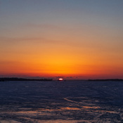 Sunrise across the Bay of Quinte