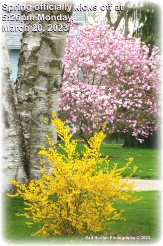 Spring Officially Begins March 20 Norfolk County, Ontario, Canada