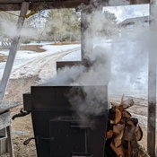 First weekend of sap boiling!!!