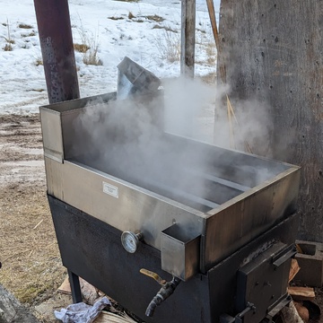 First weekend of sap boiling!!!