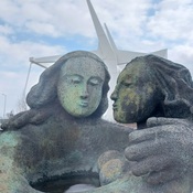 Sculpture - Place publique du Vieux-Saint-Jean