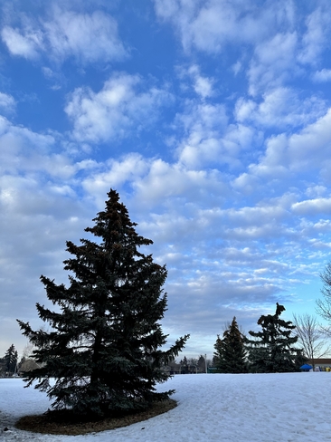 Lovely cloudy afternoon Edmonton, Alberta, CA