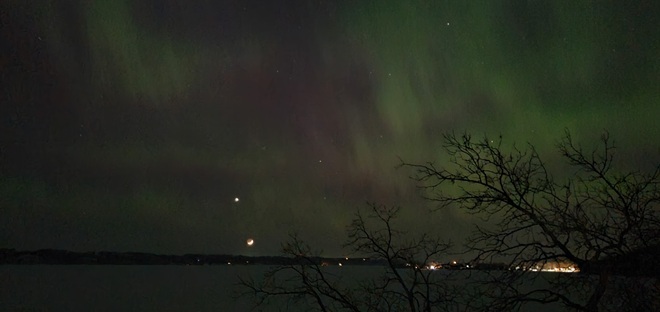 Northern Lights Over Pelican Lake Ninette, MB