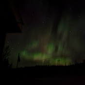 Northern Light dancing in the sky