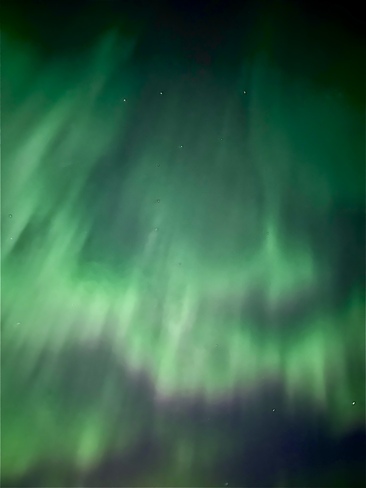 The aurora borealis over Ste.Anne, Manitoba Ste Anne, Manitoba