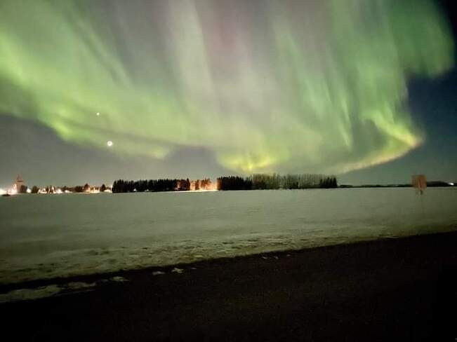 the northern lights Rushville, SK