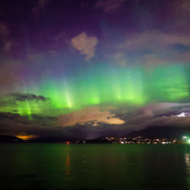 Aurora over West Vancouver