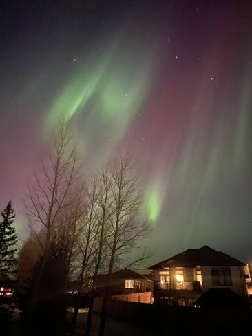 Northern lights Moose Jaw, Saskatchewan, CA