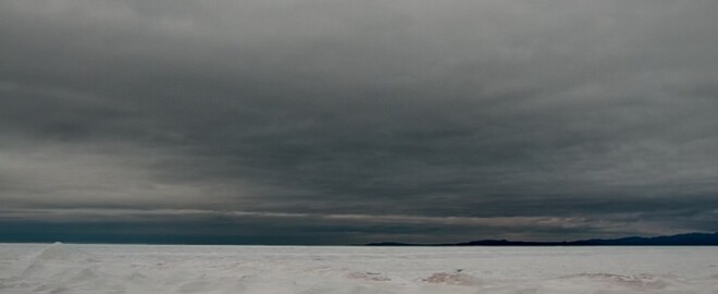 Stormy sky over Lake Superior Sault Ste. Marie, ON